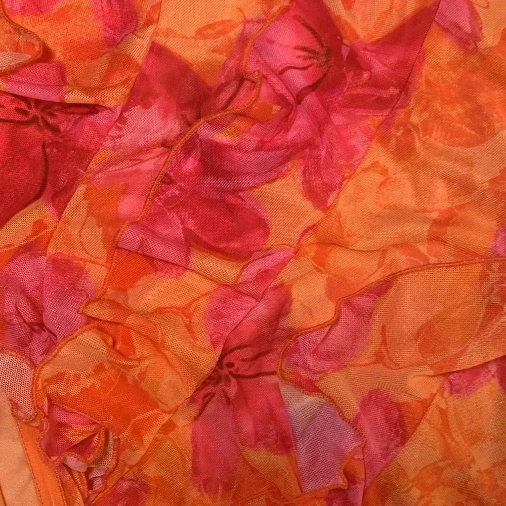 SHEIN Bae strapless dress/swim, cover-up NWT, size large - Picture 6 of 12